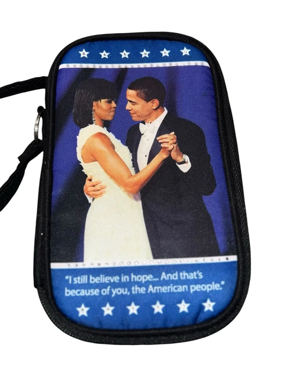 Willabee & Ward Barack & Michelle Obama Cell Phone Wallet Organizer
